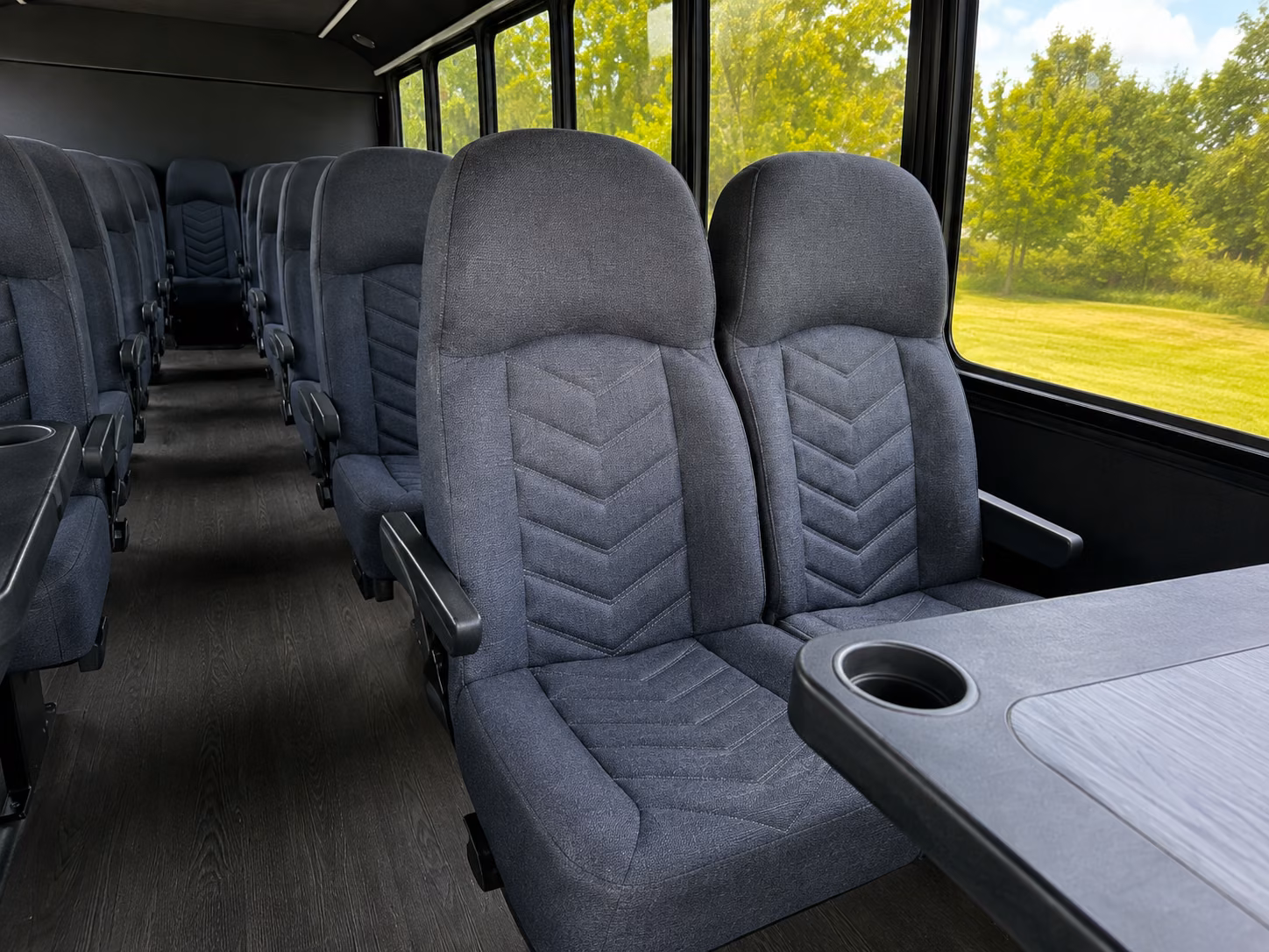 minibuses and charter buses for palm bay prom groups of every size