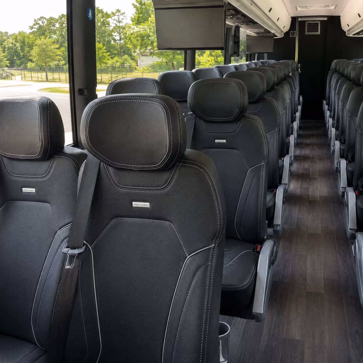 palm bay corporate transportation onboard seating