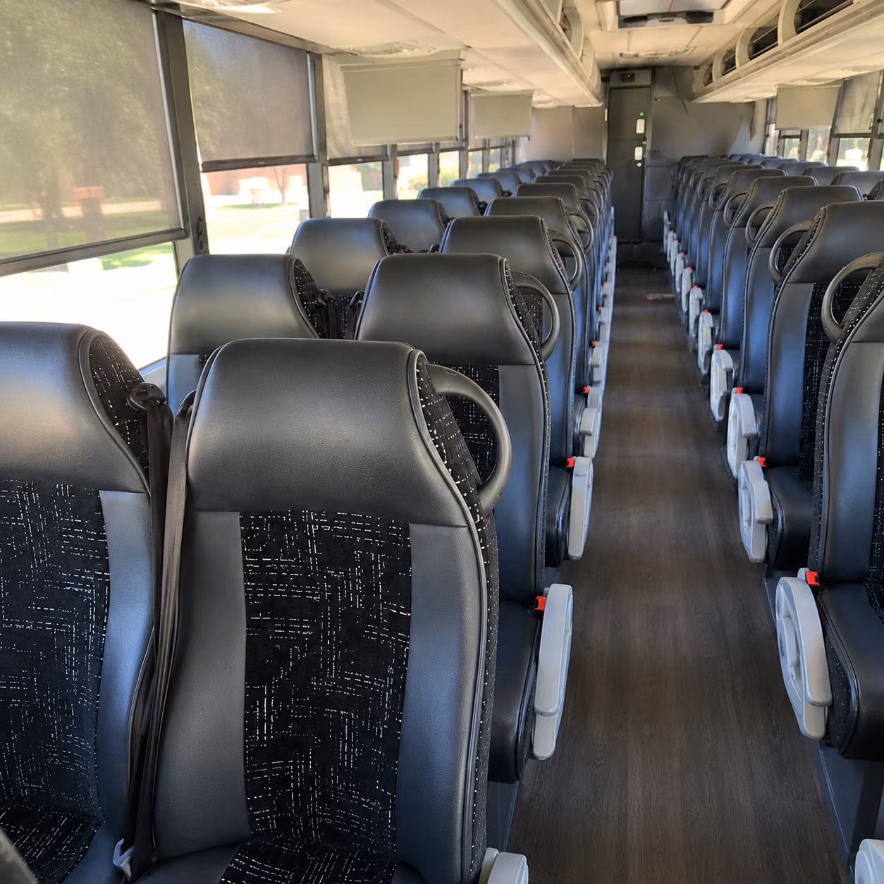 palm bay government military charter bus rental