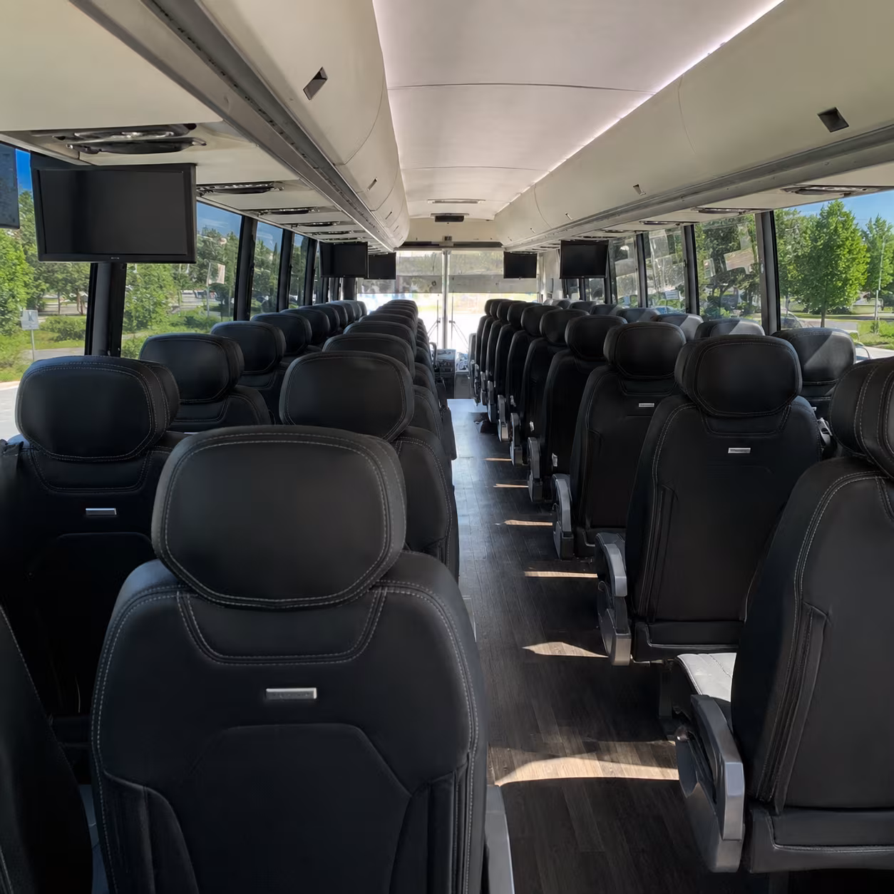 palm bay kennedy space center charter bus rental