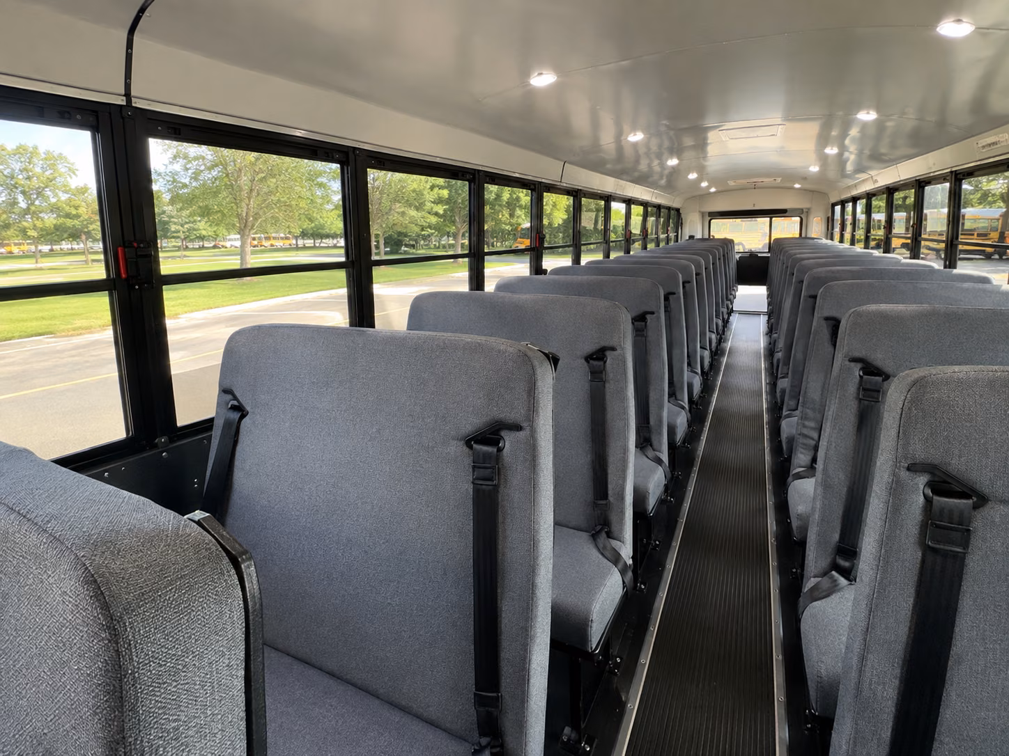 palm bay school bus interior