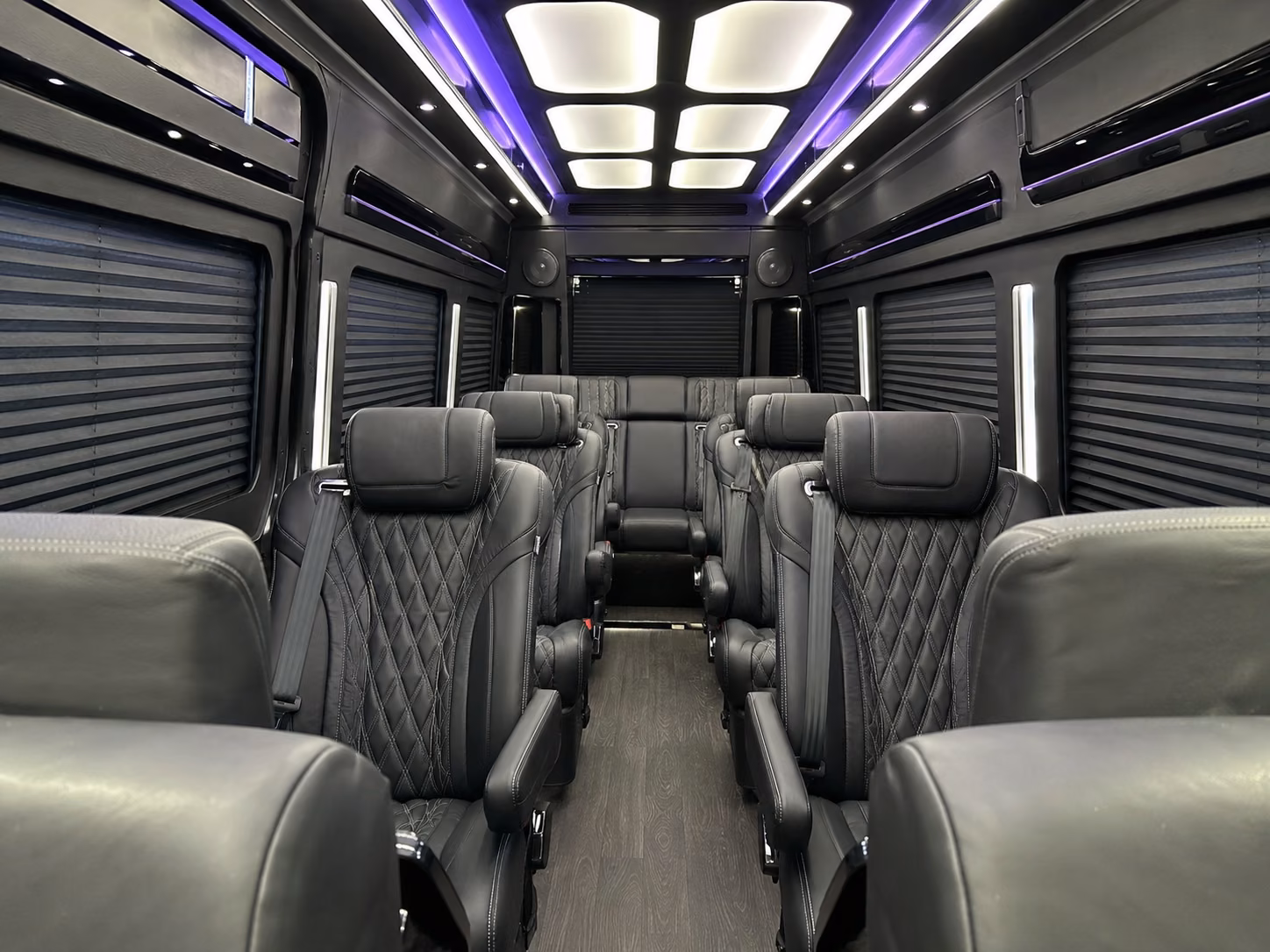 palm bay sprinter van with driver interior